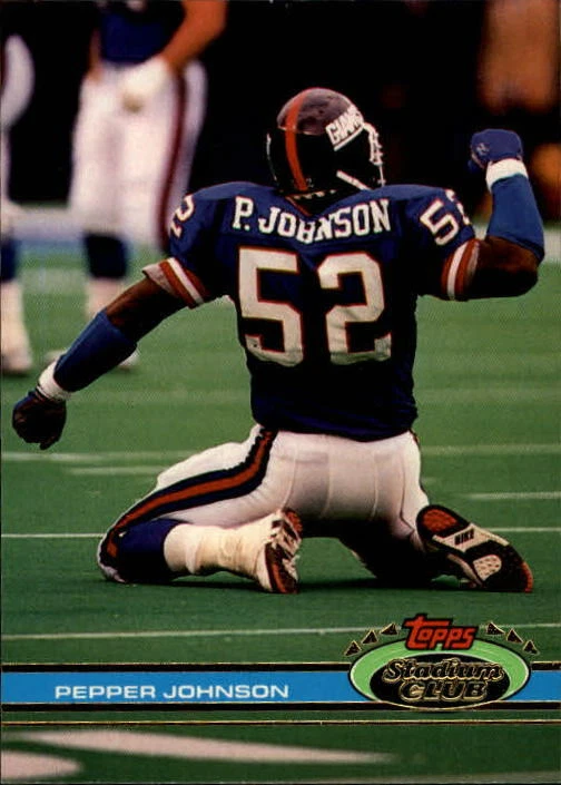 1991 Stadium Club Football (Pick Card From List 1-261) C22 2-21 - Image 1 of 1