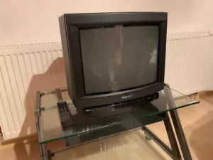 SONY Trinitron Color TV KV-M 16 D, Original-Fern bedienung, VHF-Teleskopantenne - Bild 1 von 10