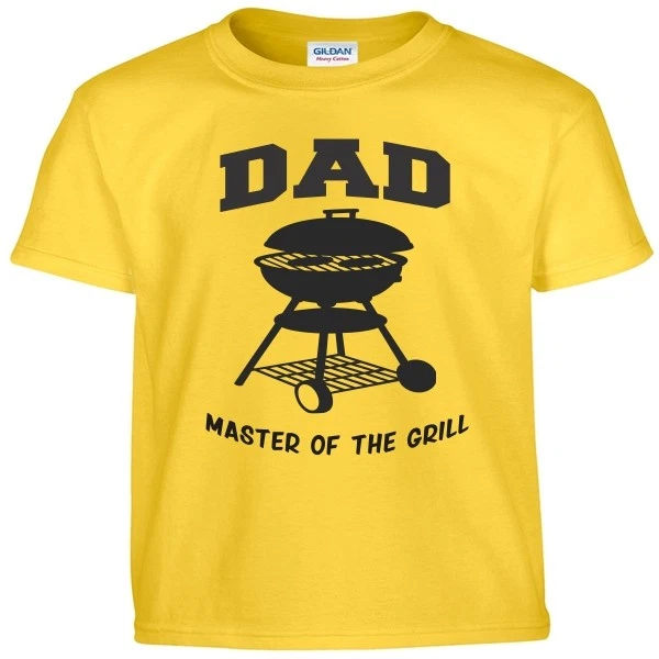 Camiseta DAD Master Of The Grill Weber BBQ Bar B Que Regalo Día del Padre  Foto 1 de 1