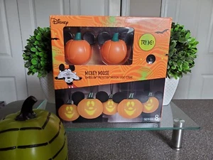 Disney ~ Halloween π Mickey Pumpkin ~ Singing Projection String Lights ~ NEW - Picture 1 of 6