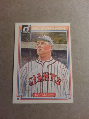 JOHN MCGRAW 1983 DONRUSS SALÓN DE LA FAMA HÉROES #35 ENVÍO GRATUITO Foto 1 de 2