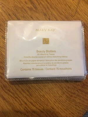(2) Brand New Mary Kay Beauty Blotters Oil-Absorbing 75 Tissues Old Stock - Image 1 of 2