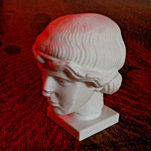 Cabeza de Orfeo - por romano desconocido - aprox. 460 aC - Estatua en miniatura - 4 pulgadas - Imagen 1 de 3