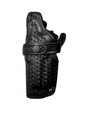Safariland Duty Holster 070-73-182 BERETTA 92 Black Basketweave,LH SSIII - Image 1 of 4