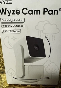 Cámara de seguridad de vigilancia exterior inalámbrica Wyze v3 blanca. - Imagen 1 de 4
