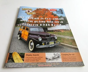 1941 Ford Station Wagon Surf Woodie Times Magazine January February 2023 - Picture 1 of 4
