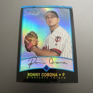 Ronny Corona 2001 Bowman Chrome Refractor RC Card# 327 SP Nice! NM-MT