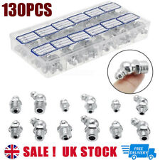Assorted Box of Grease Nipples (Metric & Imperial) Popular Qty 130 M6 M8 M10 1/8