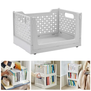 Classroom Desktop Book Box Desktop Home Office Stackable Bookshelf Organizer - Picture 1 of 18