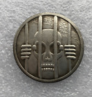 Skelette in Prison Liberty Ein Dollar Geld Hobo Nickel Münze Sammlerstücke G1
