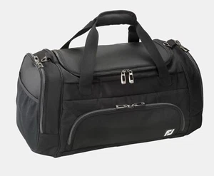Foot Joy Golf Large Duffel Gym Bag Shoulder Strap Black - Picture 1 of 9