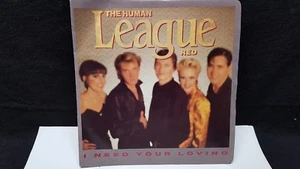 The Human League Red - I Need Your Loving  / Instrumental Version - Picture 1 of 4