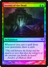 Secrets of the Dead FOIL Dark Ascension HEAVILY PLD Blue Uncommon CARD ABUGames