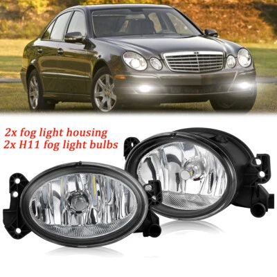 Luces antiniebla cristal transparente lente lámpara B para Mercedes Benz E320 R320 E63 AMG 2007-2009 Foto 1 de 4