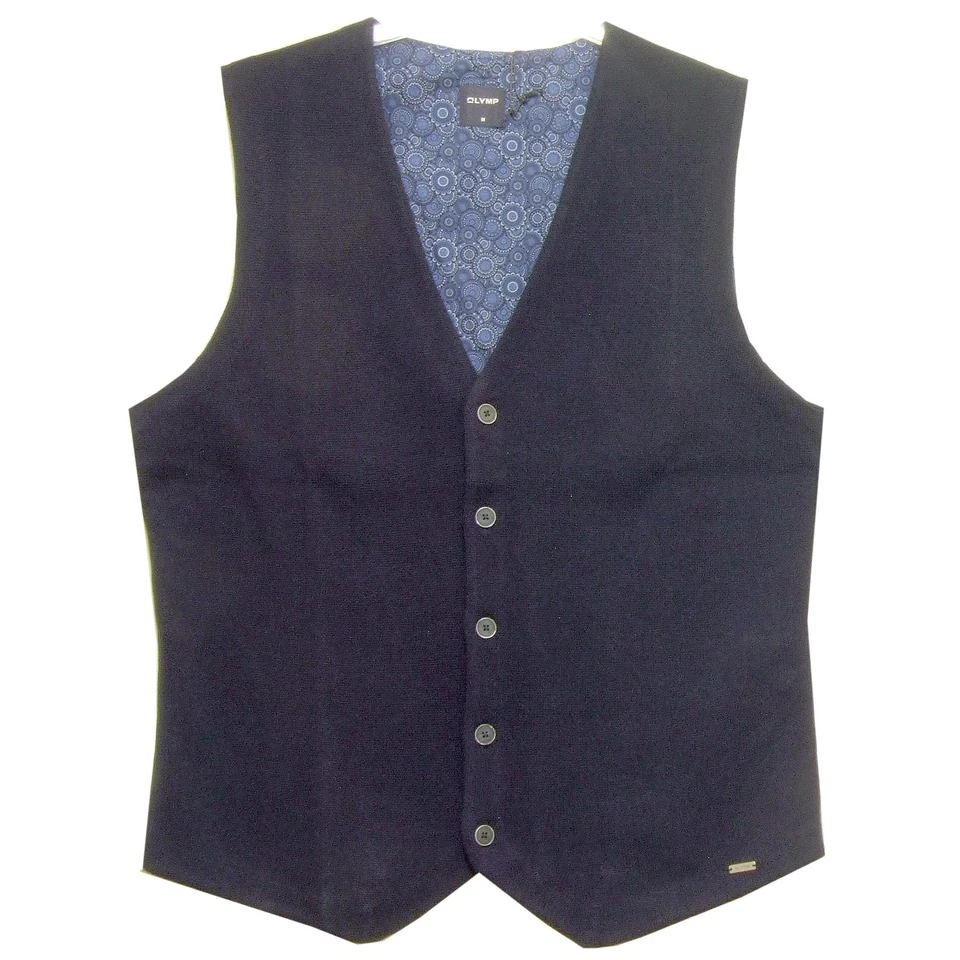 Olymp Mens Waistcoat 5301 Navy - Image 1 of 1