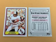 Eddie Murray 1987 Boardwalk and Baseball #2 of 33 NRMT To Nrmt/mint