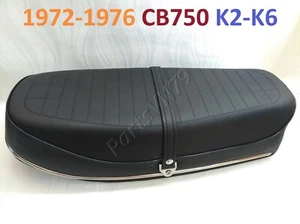 1972-1976 Honda CB750 Seat. CB750K Four K2-K6 Double Seat Saddle 77200-341-701. - Foto 1 di 11