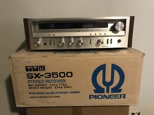 PIONEER SX-3500 AM/FM Stereo Receiver With Original Box & packing (REPAIRS) - Picture 1 of 24