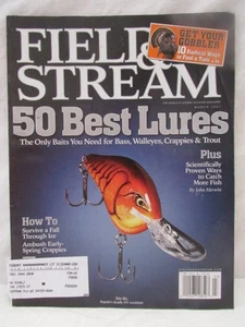 Field & Stream Magazine March 2007 50 Best Lures Only Baits You Need - Imagen 1 de 6