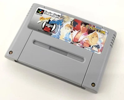 Capcom Street Fighter Zero 2 SHVC-P-AUZJ SNES Game Cartridge Used - Image 1 of 4