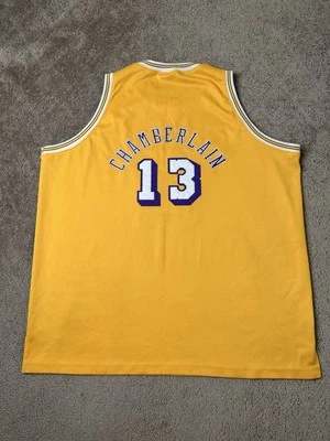 Винтажная мужская футболка NBA NO13 Wilt Chamberlain LA Lakers Hardwood Classics размер 4XL - Изображение 1 из 4