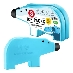 Kids Ice Packs For Lunch Box/Lunch Ice Packs Reusable/Slim Ice Packs Perfect ... - Picture 1 of 7
