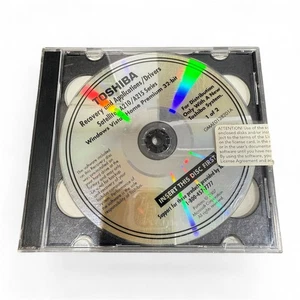 TOSHIBA SATELLITE A210 A215 RECOVERY DISC CD Applications & Drivers and Windows - Picture 1 of 7