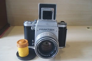 Camera Praktisix With Zeiss Biometar 80mm f/2,8 Parts Sold AS-IS - Foto 1 di 9