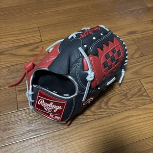 Rawlings GR5HMA15W Pitcher Softball Handschuh Navy Scarlet 11,75 Zoll Neu - Bild 1 von 5