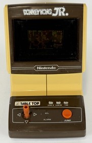 DONKEY KONG JR. VINTAGE NINTENDO TABLE TOP MINI ARCADE *TESTED & WORKING*