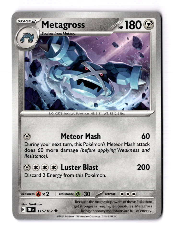 Metagross 115/162 SV05: Temporal Forces Regular - Image 1 of 3