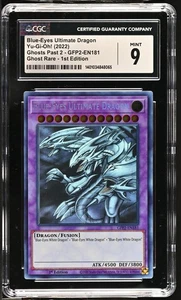 Yu-Gi-Oh! Blue-Eyes Ultimate Dragon GFP2-DE181 Ghost Rare 1st Ed CGC 9 - Bild 1 von 2