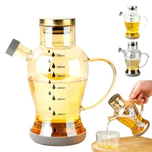 Speiseölflasche 700ml Ölspender Glas Ölflasche Botol Bekas Minyak W9T4 - Bild 1 von 17