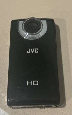 JVC PICSIO GC-FM2BU Full HD Video Pocket Camcorder w/ Touch Screen - WORKING - Image 1 of 4