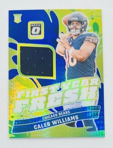 2024 Donruss Optic Caleb Williams First year Fresh Rookie Patch RC Chicago Bears - Picture 1 of 4