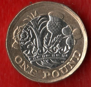 GREAT BRITAIN 1 POUND 2017 - Picture 1 of 2