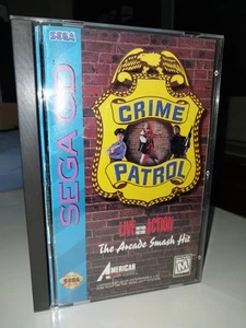 Sega CD Crime Patrol CIB Tested Complete With MANUAL, Read description please... - Picture 1 of 24