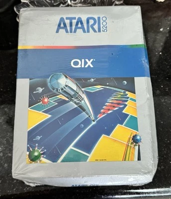 Qix (Atari 5200, 1982, CX5212) Brand New, Factory Sealed - Read Description - Image 1 of 4
