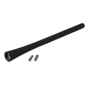 Black 7 Inch Rubber Antenna Replacement For Ford F150 & Dodge Ram 1500 2009-2019 - Picture 1 of 7