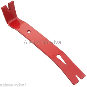 7" Flat Pry Bar Lifting Prying & Nail Pulling Emergency Survival Kit Tool - Picture 1 of 1