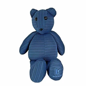 TPC Craig Ranch Golf Toy Teddy Bear Collectible 20” Blue Button Eyes Nose Rare - Picture 1 of 5