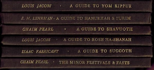 6 Libros Guías para Fiestas Santas Judías Ayunos, Judaica, Yom Kippur Purim - Imagen 1 de 4