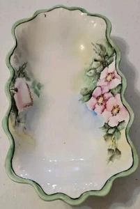 Cuenco vintage de 7,75 pulgadas pintado a mano China M-Z Austria - Imagen 1 de 4