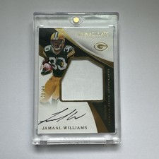 2017 Panini Immaculate Collection Rookie Premium Patch Jamaal Williams/99