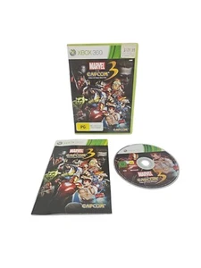 Marvel vs. Capcom 3: Fate of Two Worlds Complete Manual Xbox 360 Read PG - Picture 1 of 8