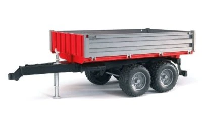 BRUDER 1:16 IN PLASTICA  RIMORCHIO RIBALTABILE  ART 02019 - Immagine 1 di 3