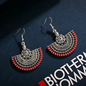 Nueva moda Boho Puño de mujer Elegante estilo Pendientes de gancho Joyería de encanto retro - Imagen 1 de 18