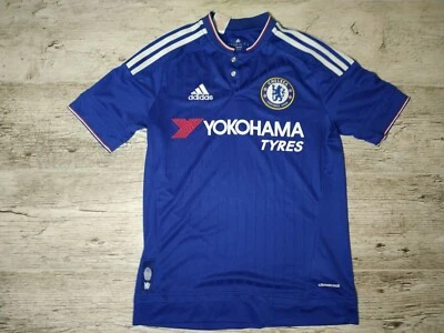 Camiseta deportiva juvenil Adidas Chelsea Football Club azul neumáticos Yokohama talla L Foto 1 de 4