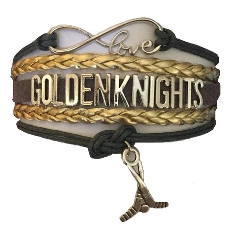 Las Vegas Golden Knights Hockey Infinity Bracelet Jewelry Apparel Cover