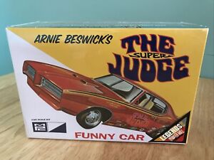 Kit de maquette en plastique MPC 1:25 Arnie Beswick's Funny Car the Super Judge 784